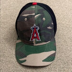 SIXTH Man Promotion Hat Camouflage Baseball Cap With Angels Logo ONE SIZE